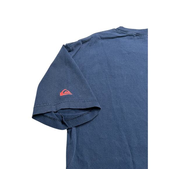 Vtg Quiksilver Faded Distress Shirt L -XL Surf Skate Grunge Vaporwave OP 90s Y2K - Picture 8 of 9